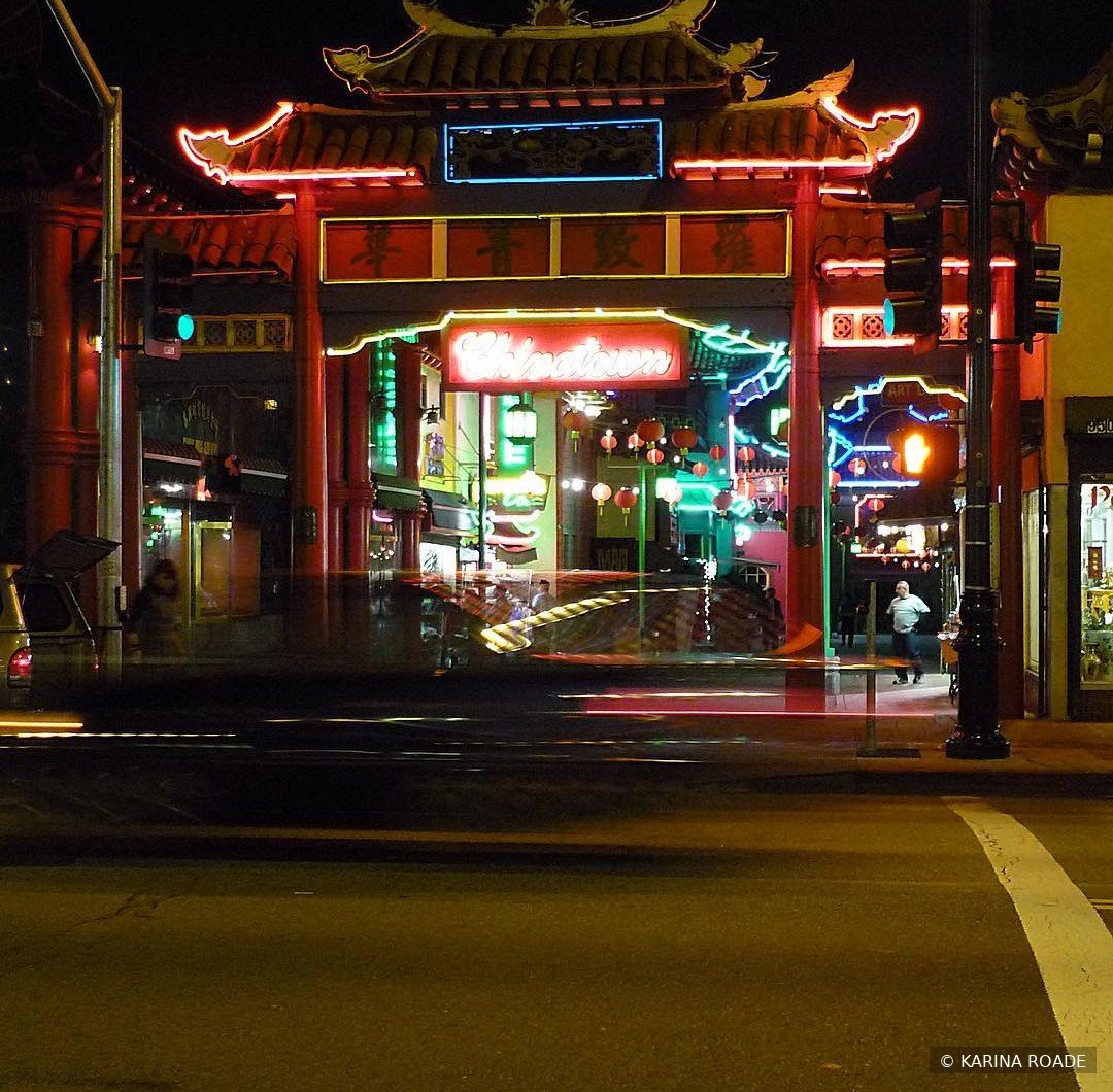 Urban night photography